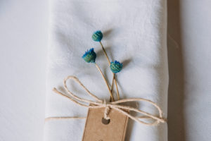 détails déco mariage au manoir de la mare